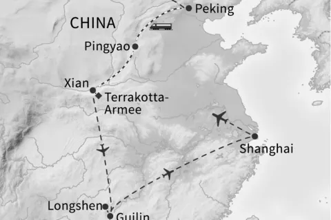 Zeitreise durch China /Gruppenreise