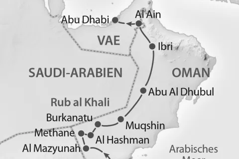 Auf den Spuren der alten Weihrauchroute