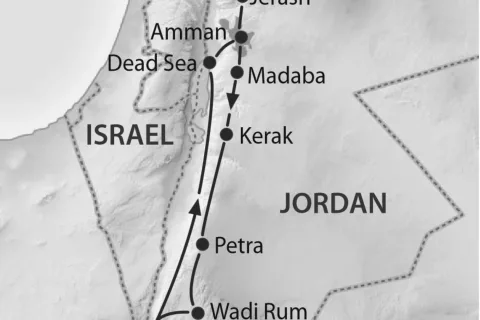 Jordanien auf eigene Faust entdecken