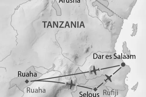 Ruaha - Nyerere Flugsafari