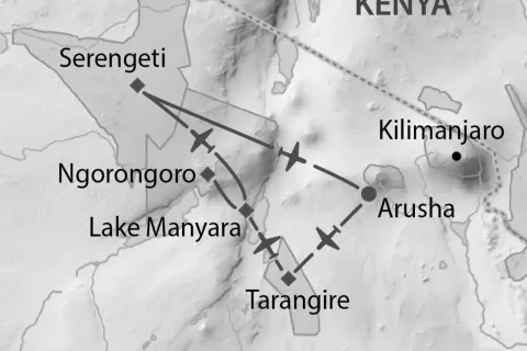Tanzania Sky Safari