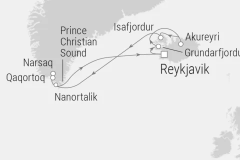 Island und Grönland