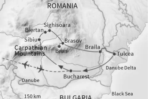 Siebenbürgen und Donaudelta