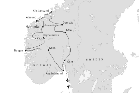 Facettenreiches Fjord- und Südnorwegen