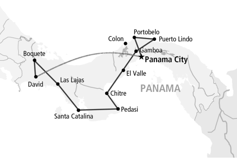 Quer durch Panama