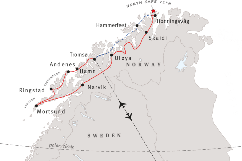 Nordkap und Lofoten