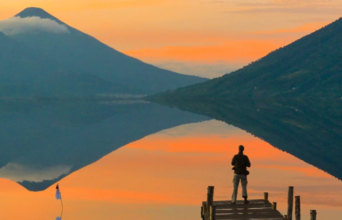 Atitlan-See in Guatemala