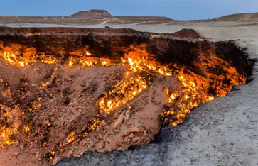 Darvaza (Derweze)-Gaskrater, Turkmenistan