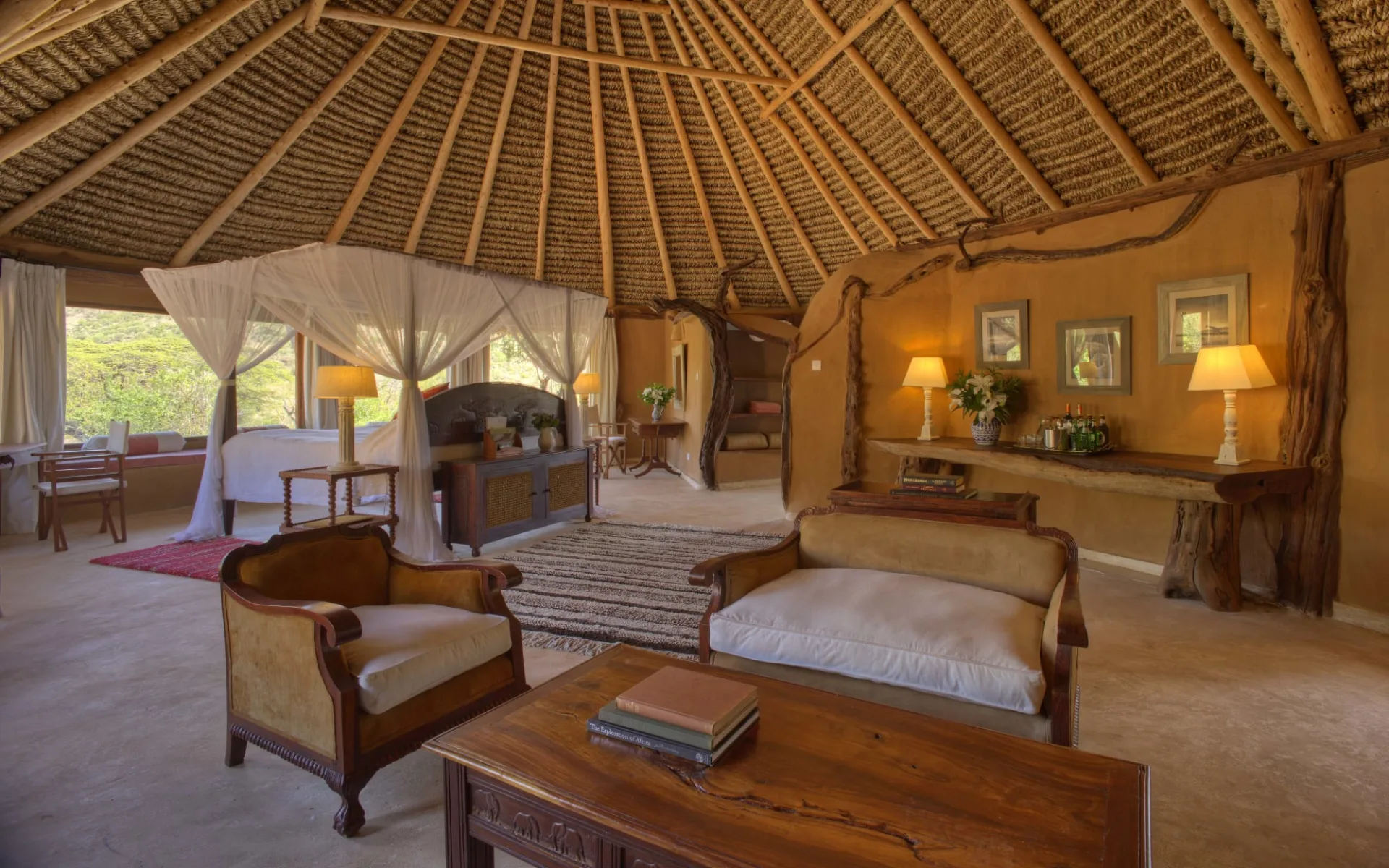 Lewa Wilderness in Laikipia:  room: Hillside