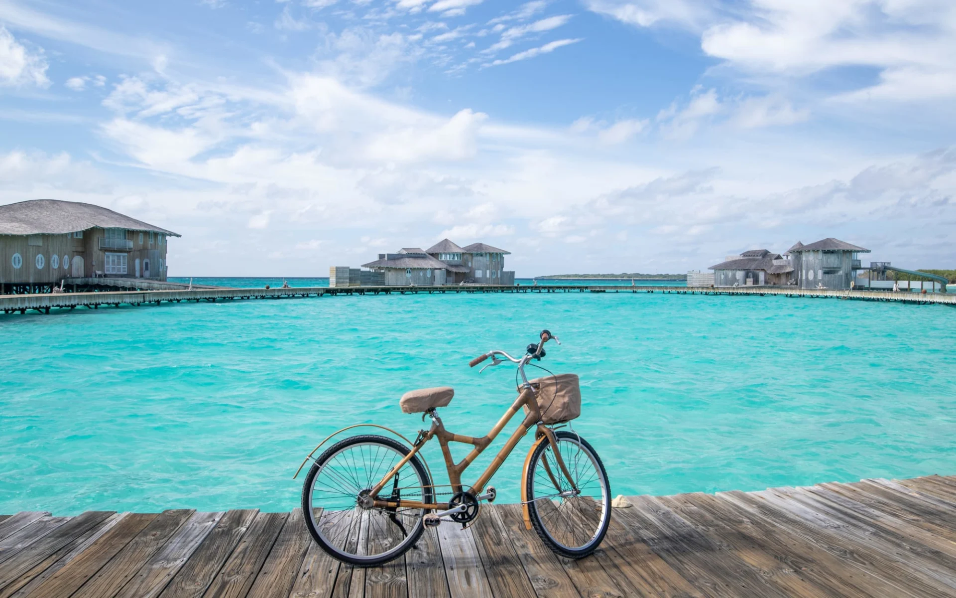 Soneva Jani Resort in Noonu-Atoll:  Bicycle