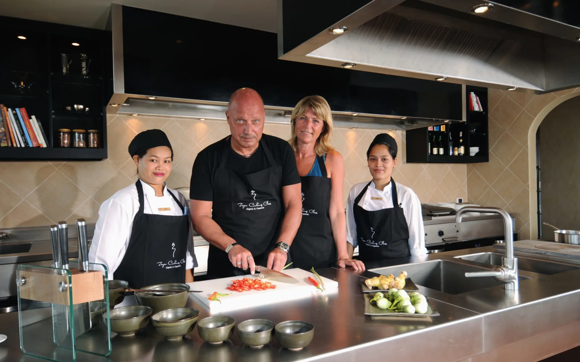 Zazen Boutique Resort & Spa in Ko Samui: Cooking lesson with chef's team