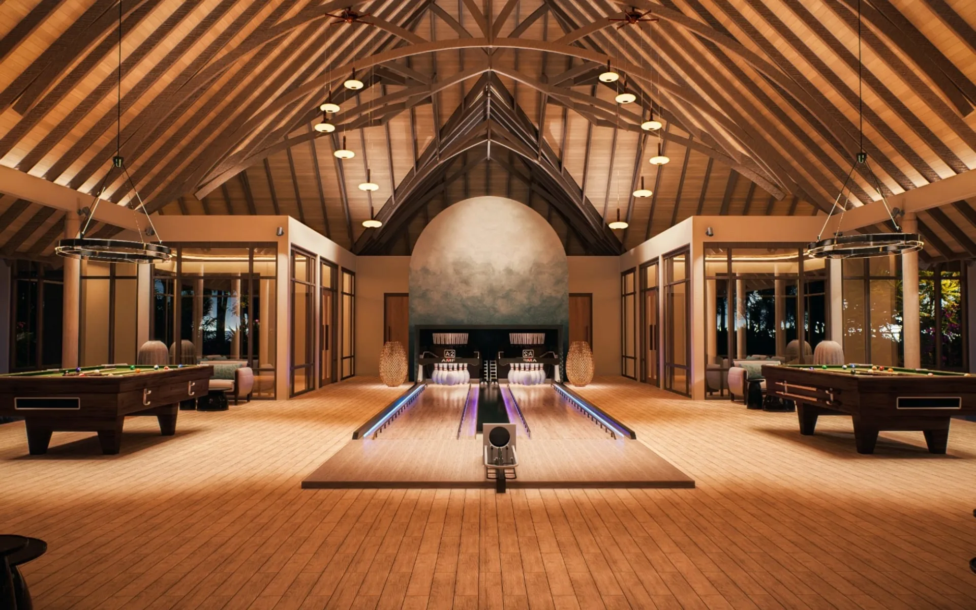 Meyyafushi Maldives in Lhaviyani-Atoll:  Mini Bowling