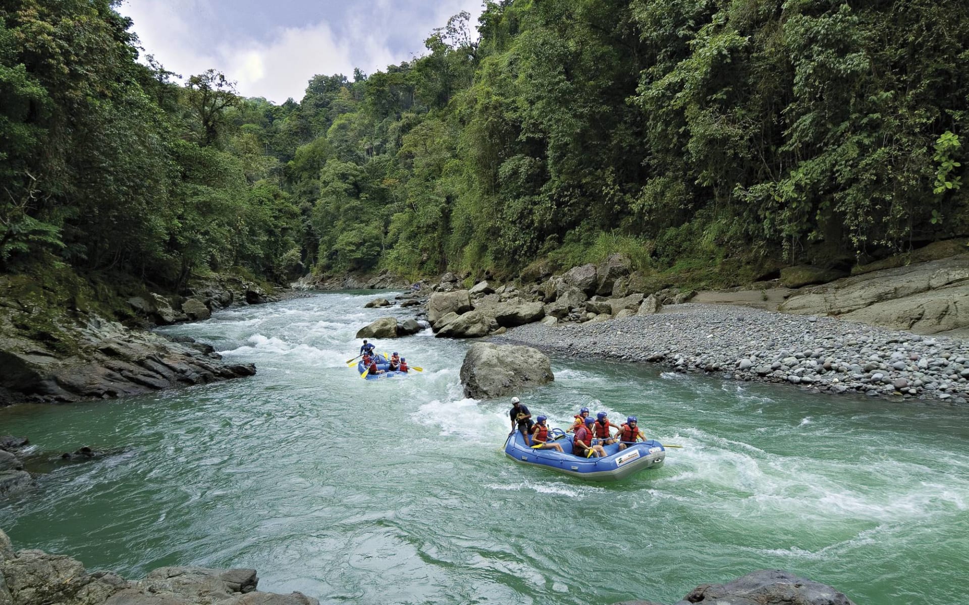 Pacuare Lodge ab Turrialba: activities: Pacuare Lodge - Riverrafting