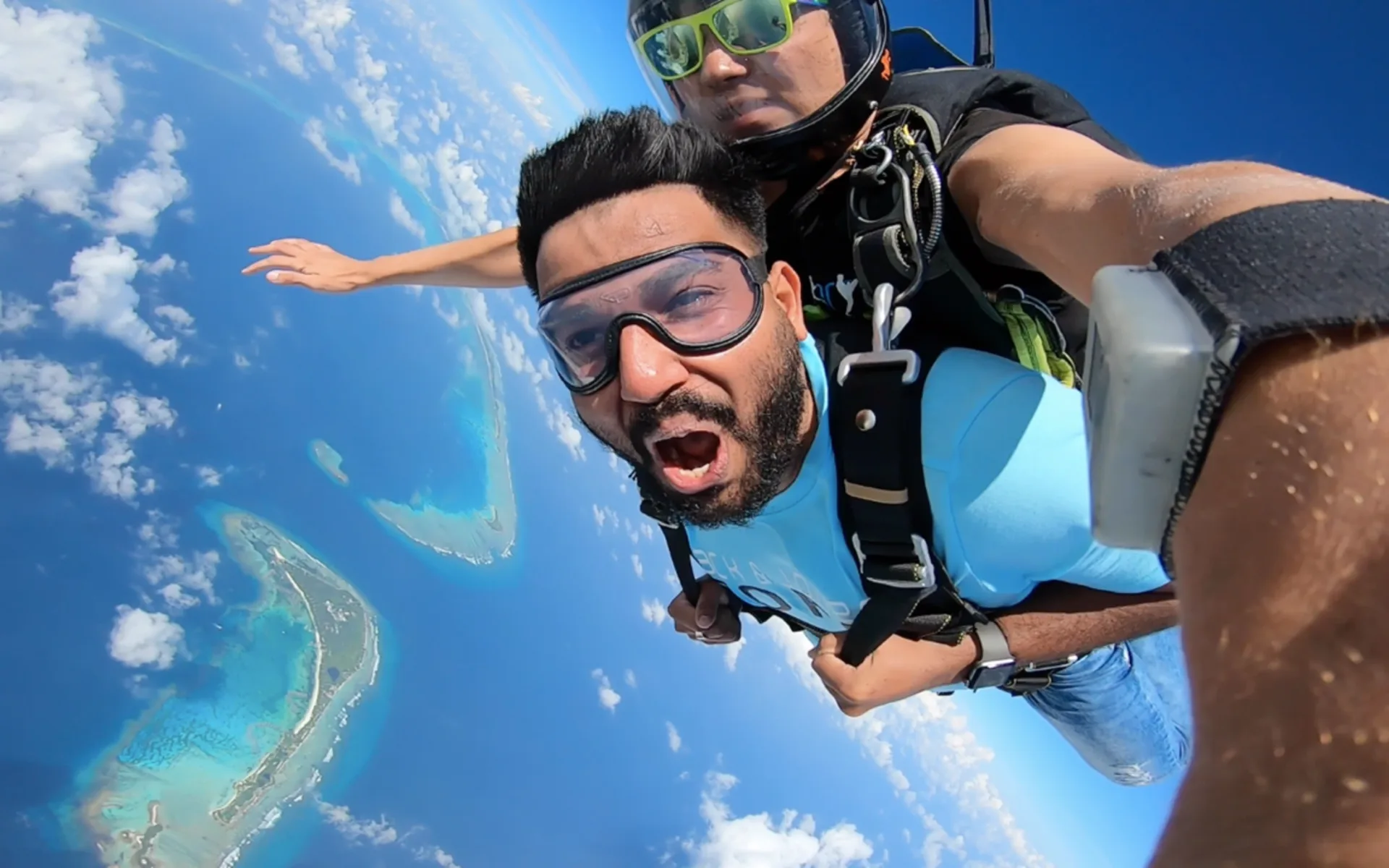 Ifuru Island Maldives in Raa-Atoll:  Skydive