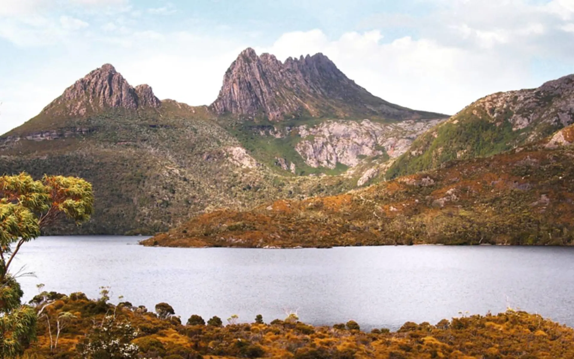 Tasmanian Wonderland ab Hobart: Australia - Tasmania - Cradle Mountain NP - Bergsee