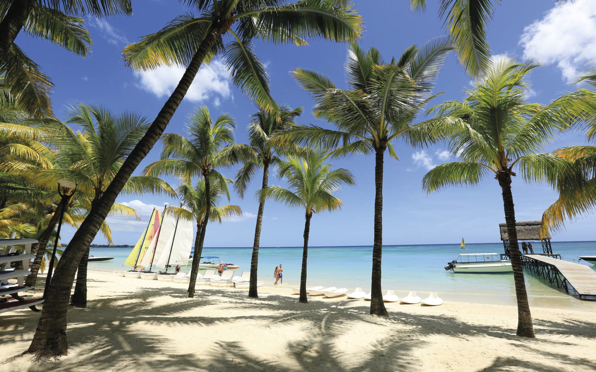 Trou aux Biches Beachcomber Golf Resort & Spa: beach: 