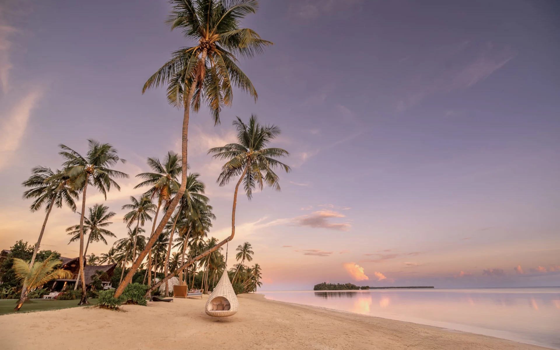 Nay Palad Hideaway in Siargao:  Beach view with Nestrest