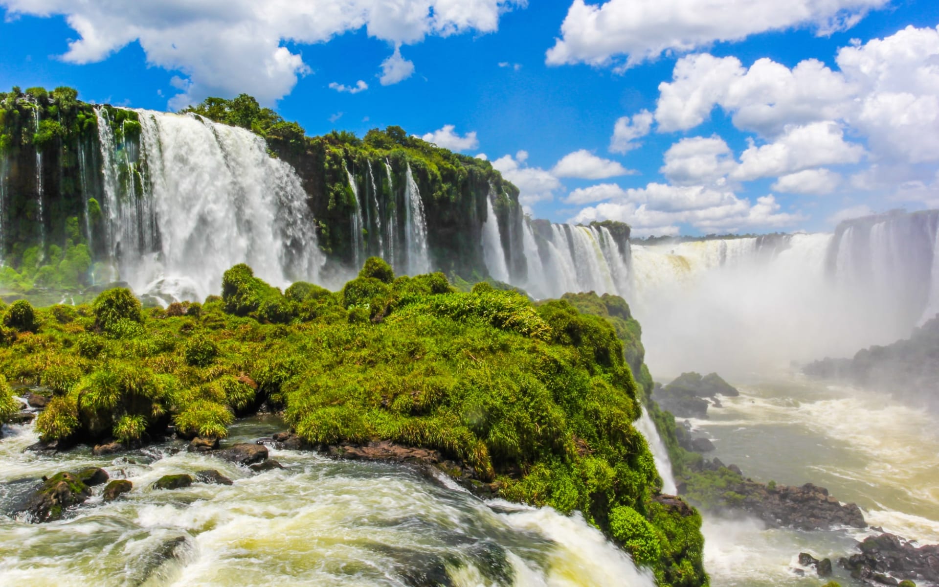 Kurztour Iguazú ab Puerto Iguazu: Brasilien - Iguaçu - Iguaçu Wasserfälle 