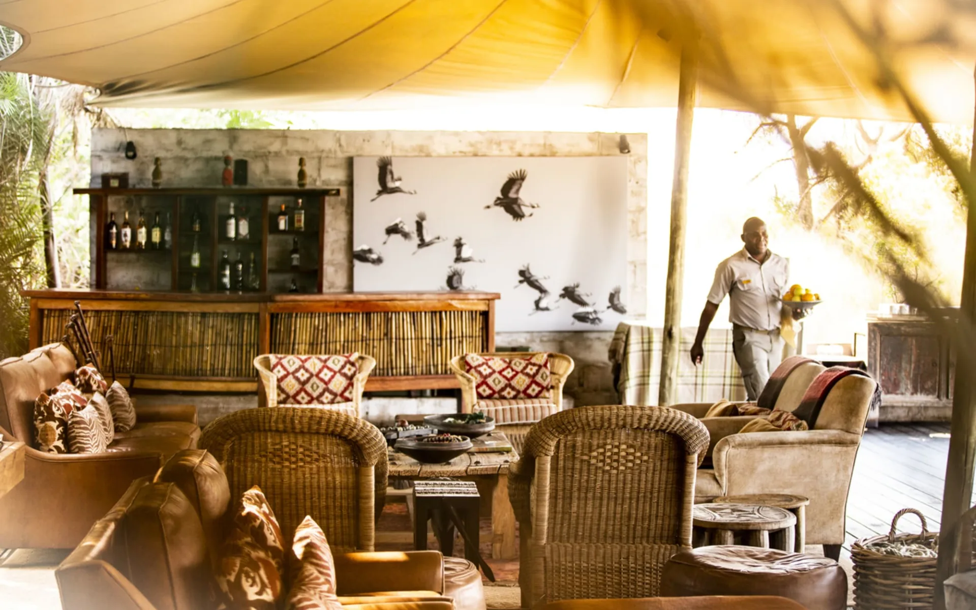 Busanga Bush Camp in Kafue Nationalpark: Busanga-Wilderness-Zambia-19-5464