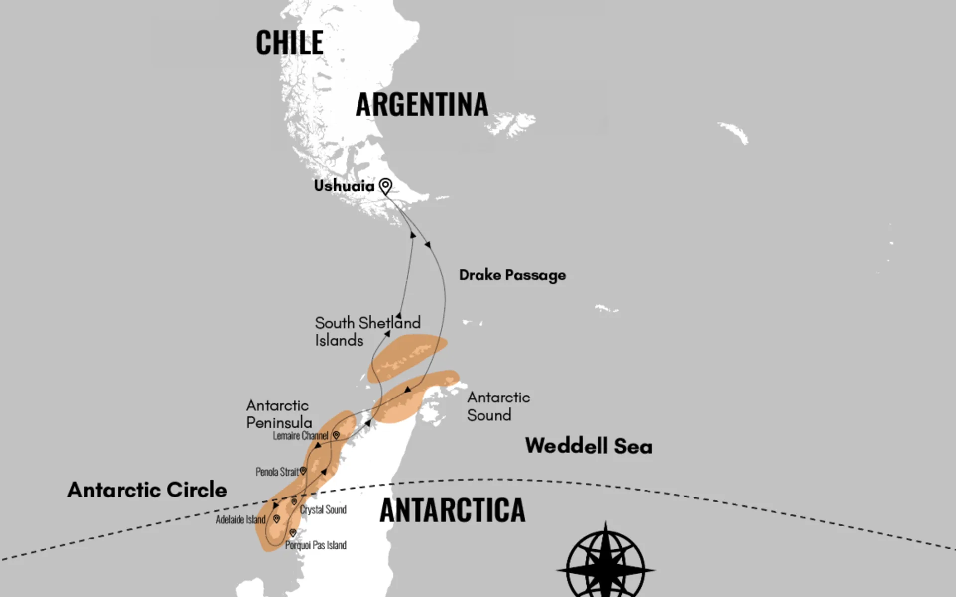 Der heldenhafte Süden ab Buenos Aires: Der heldenhafte Süden