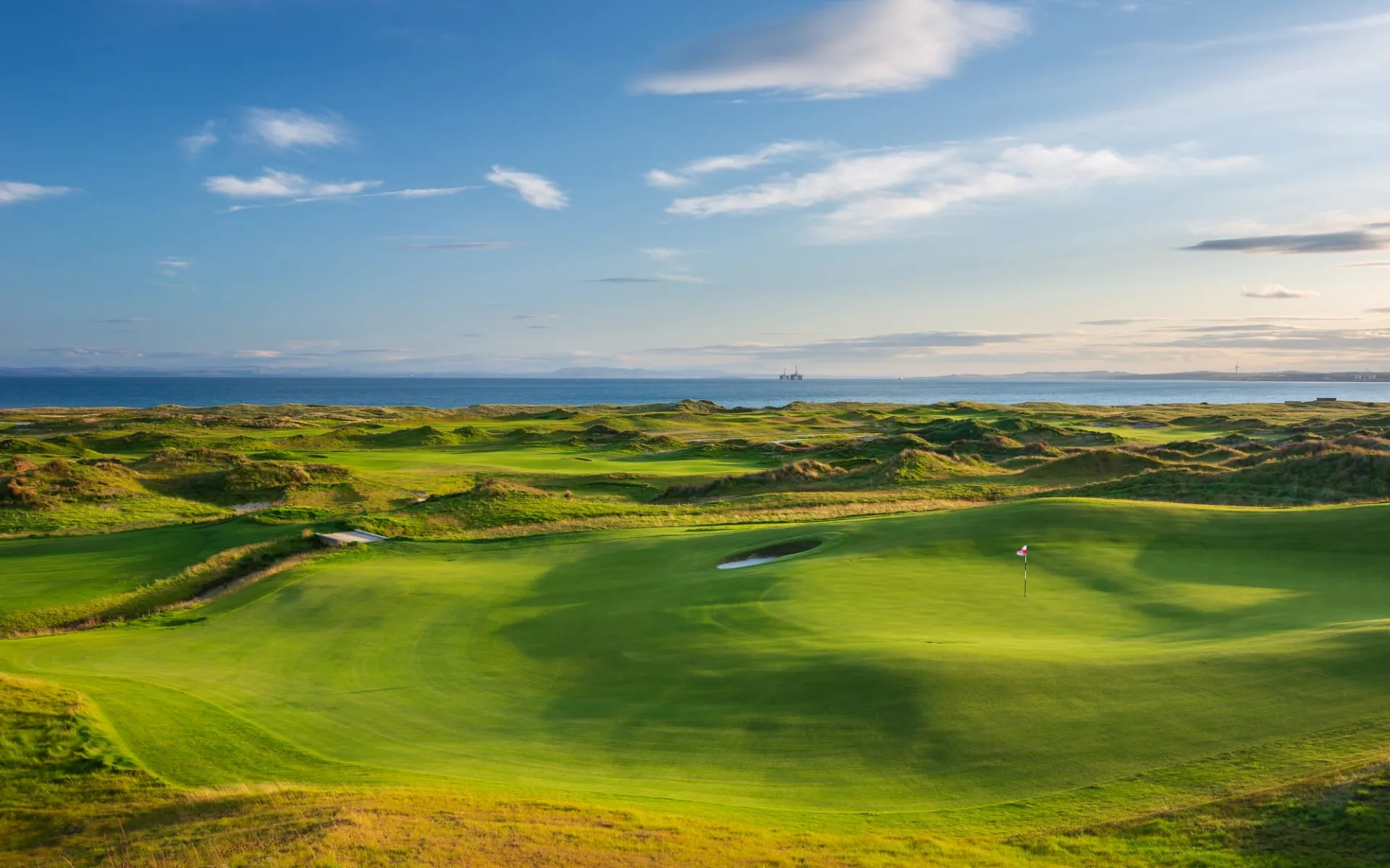08.07. - 14.07.2026 Schottland Classic Links Golf Tour ab Edinburgh: Dumbarnie Links