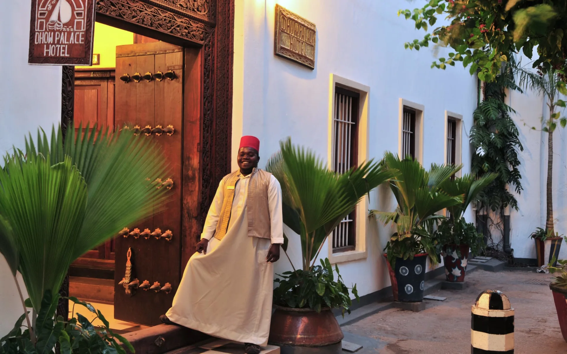 Dhow Palace in Zanzibar Stonetown: 