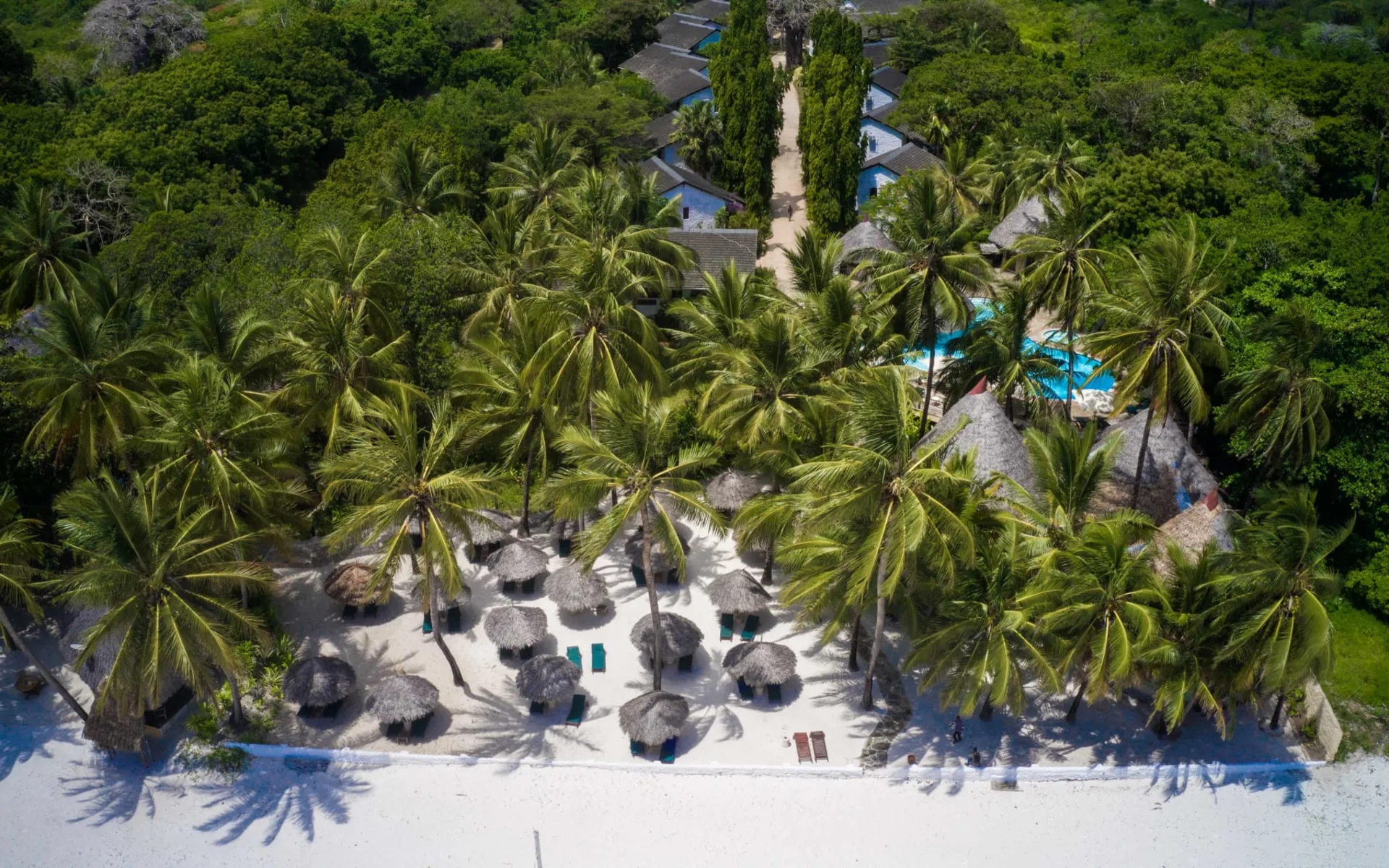 Pinewood Beach Resort & Spa in Galu Beach:  Aerial