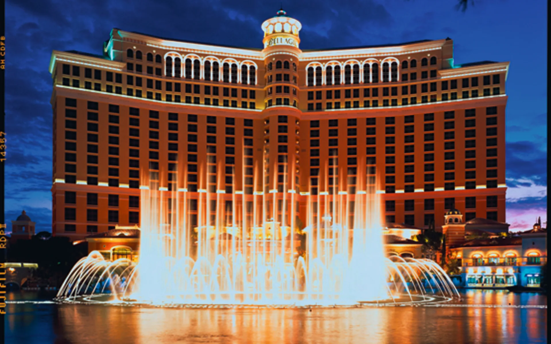 Bellagio in Las Vegas:  Bellagio - Springbrunnen