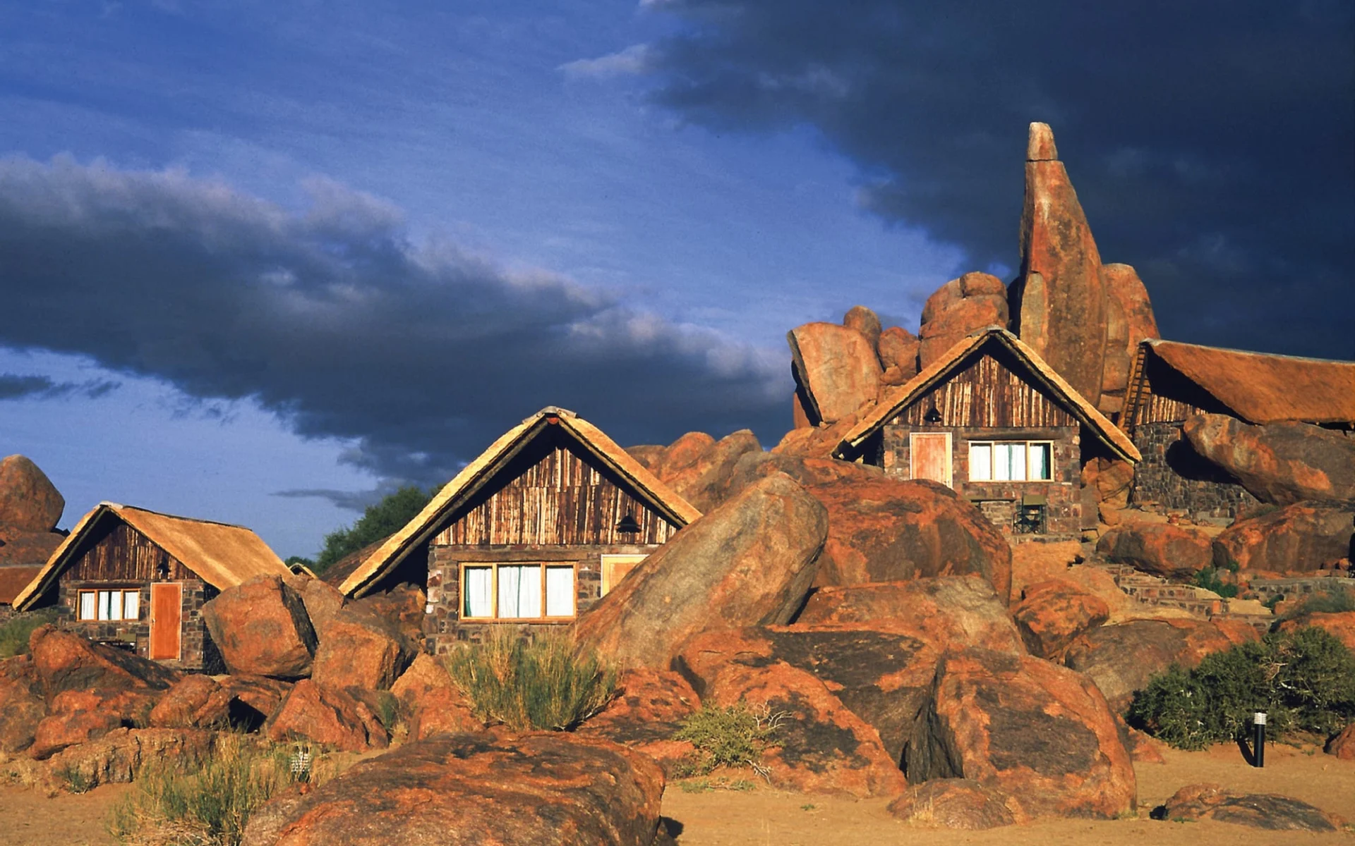 Canyon Lodge in Fish River Canyon: exterior Canyon Lodge- Bungalows von aussen