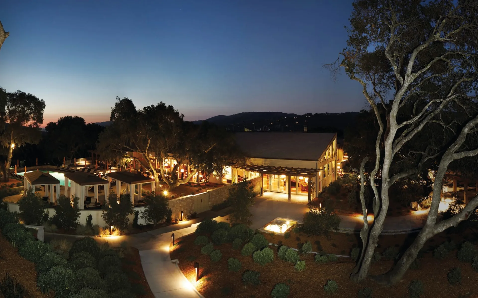 Carmel Valley Ranch: Exterior_Carmel Valley Ranch_Aussenansicht bei Nacht_Bonotel