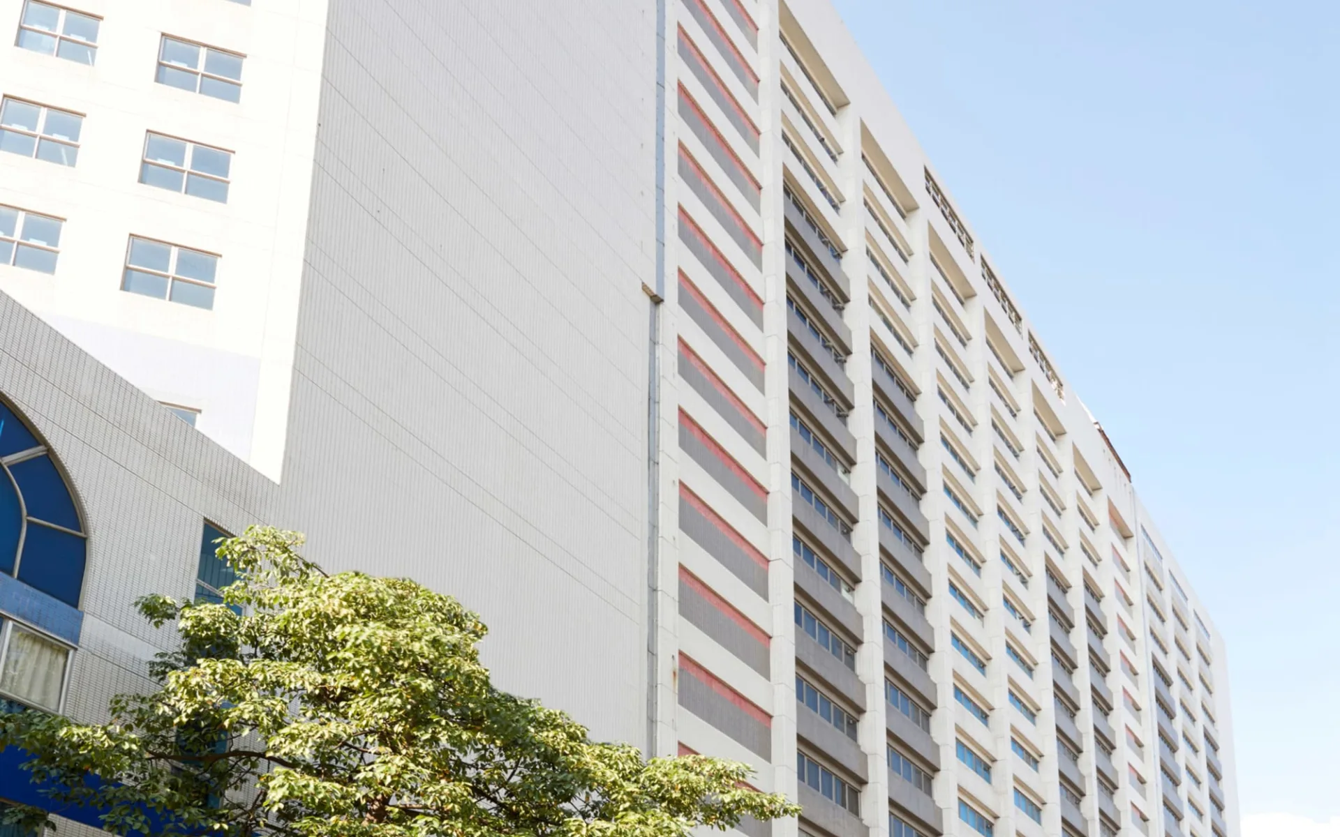 The City View Hotel in Hong Kong:  Exterior