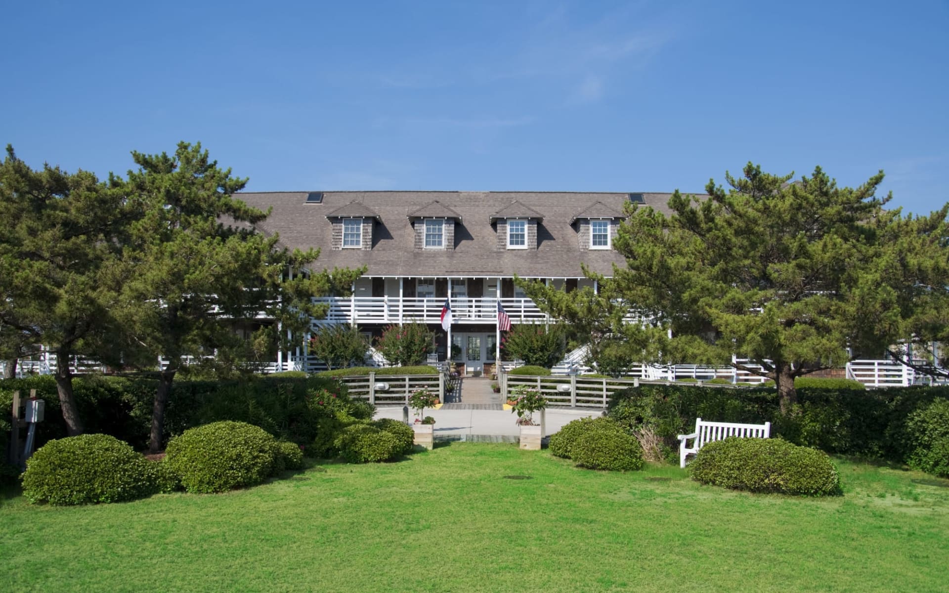 First Colony Inn in Nags Head: Aussenansicht