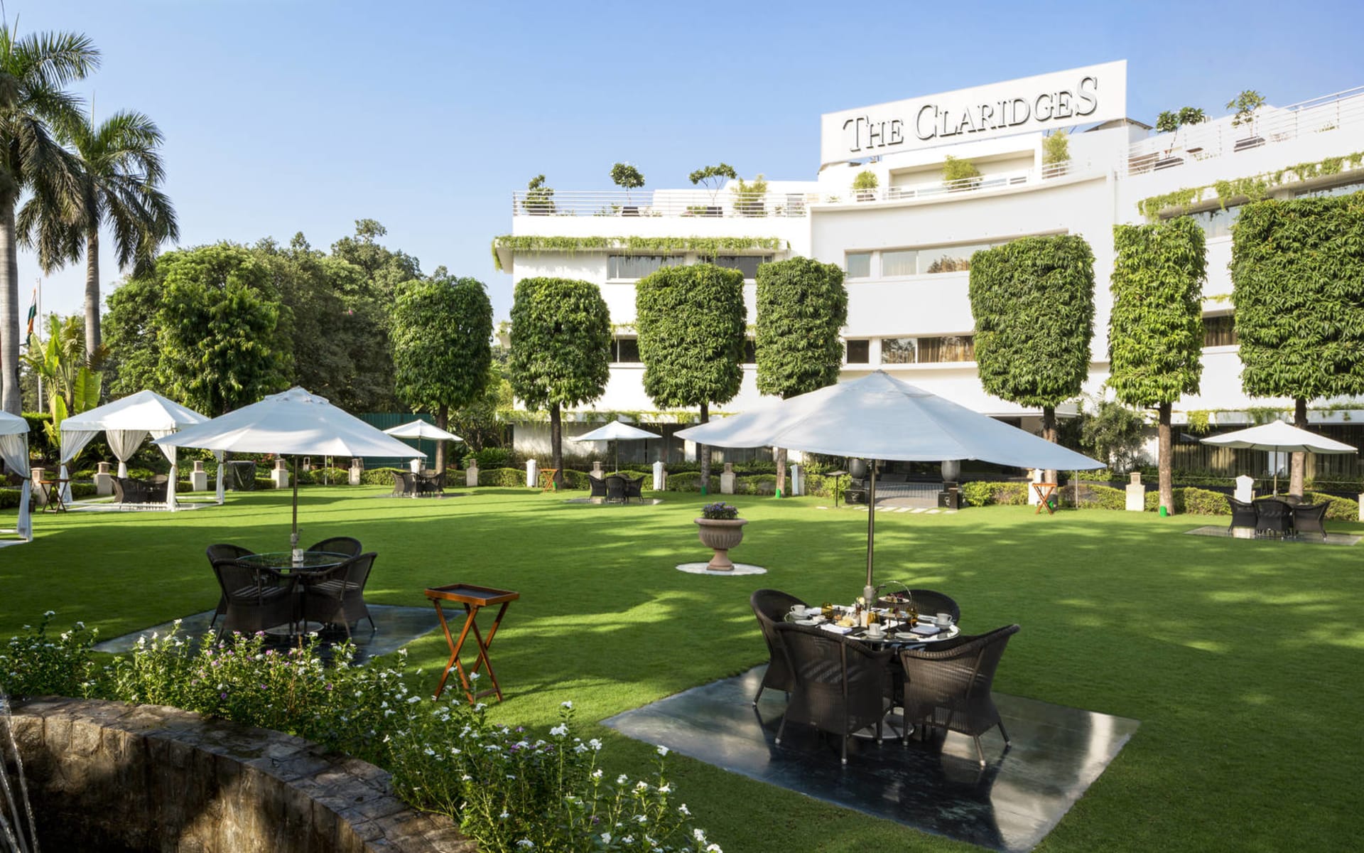 The Claridges in Delhi: Garden