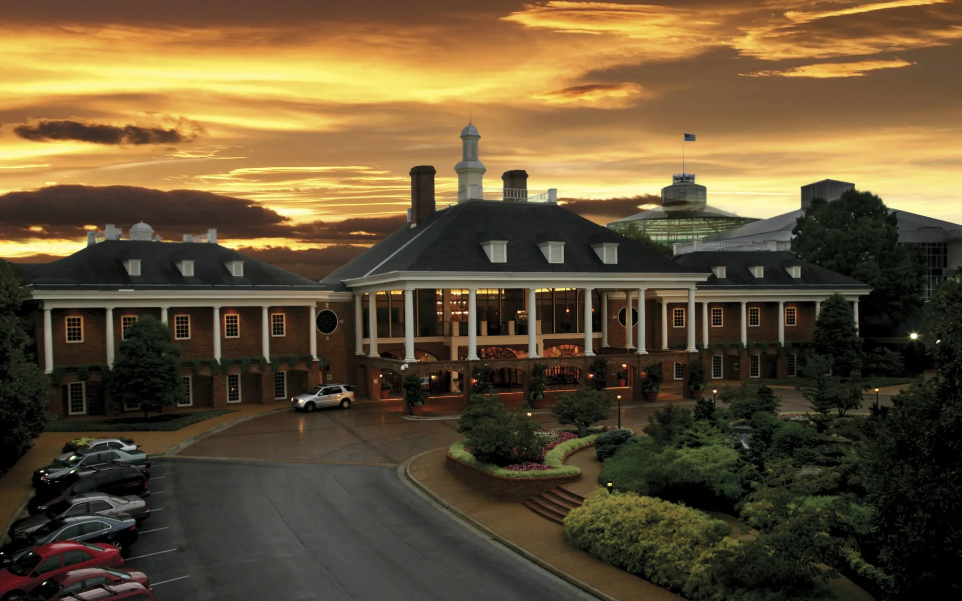 Gaylord Opryland Resort in Nashville:  Gaylord Opryland - Aussenansicht