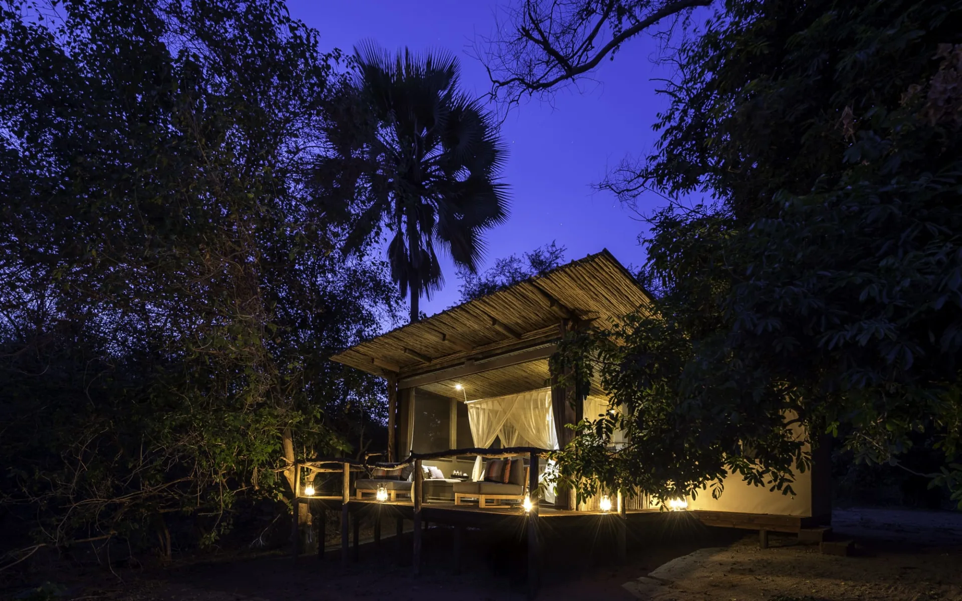 Little Ruckomechi Camp in Mana Pools Nationalpark:  Little Ruckomechi