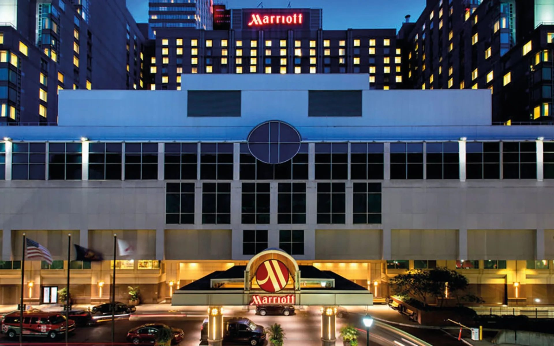 Philadelphia Marriott Downtown:  Philadelphia Marriott Downtown - Aussenansicht