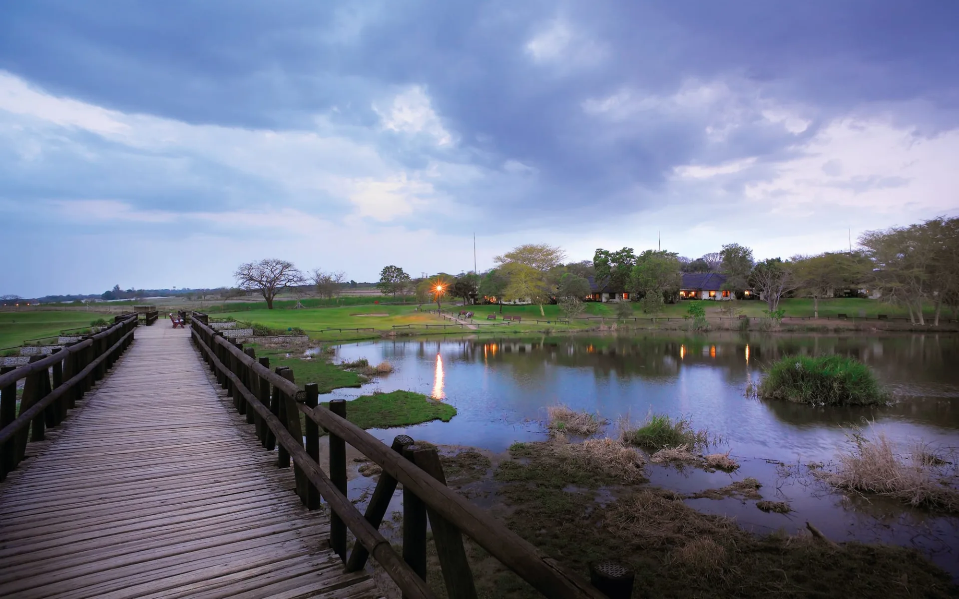 Sabi River Sun Resort in Hazyview: Sabi River Sun Resort - Blick auf Hotelanlage