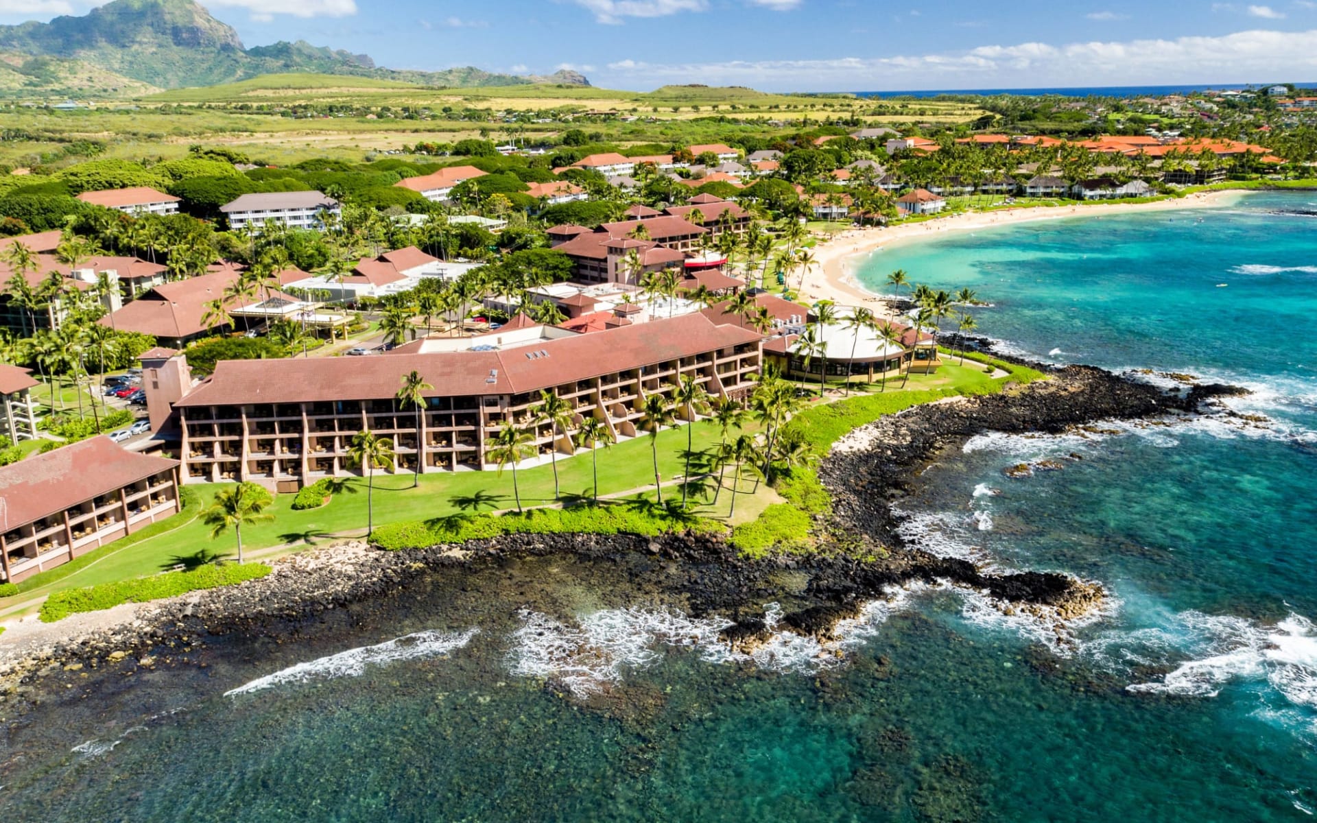 Sheraton Kauai Resort in Poipu - Kauai: Exterior_Sheraton Kauai Resort_Aussenansicht_Hotelchain