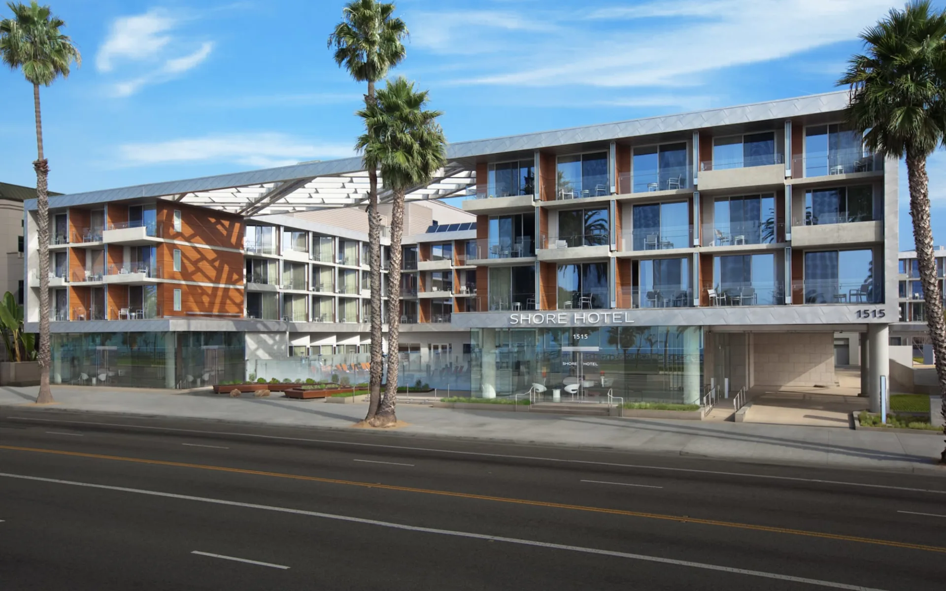 Shore Hotel in Santa Monica:  Shore Hotel - Aussenansicht