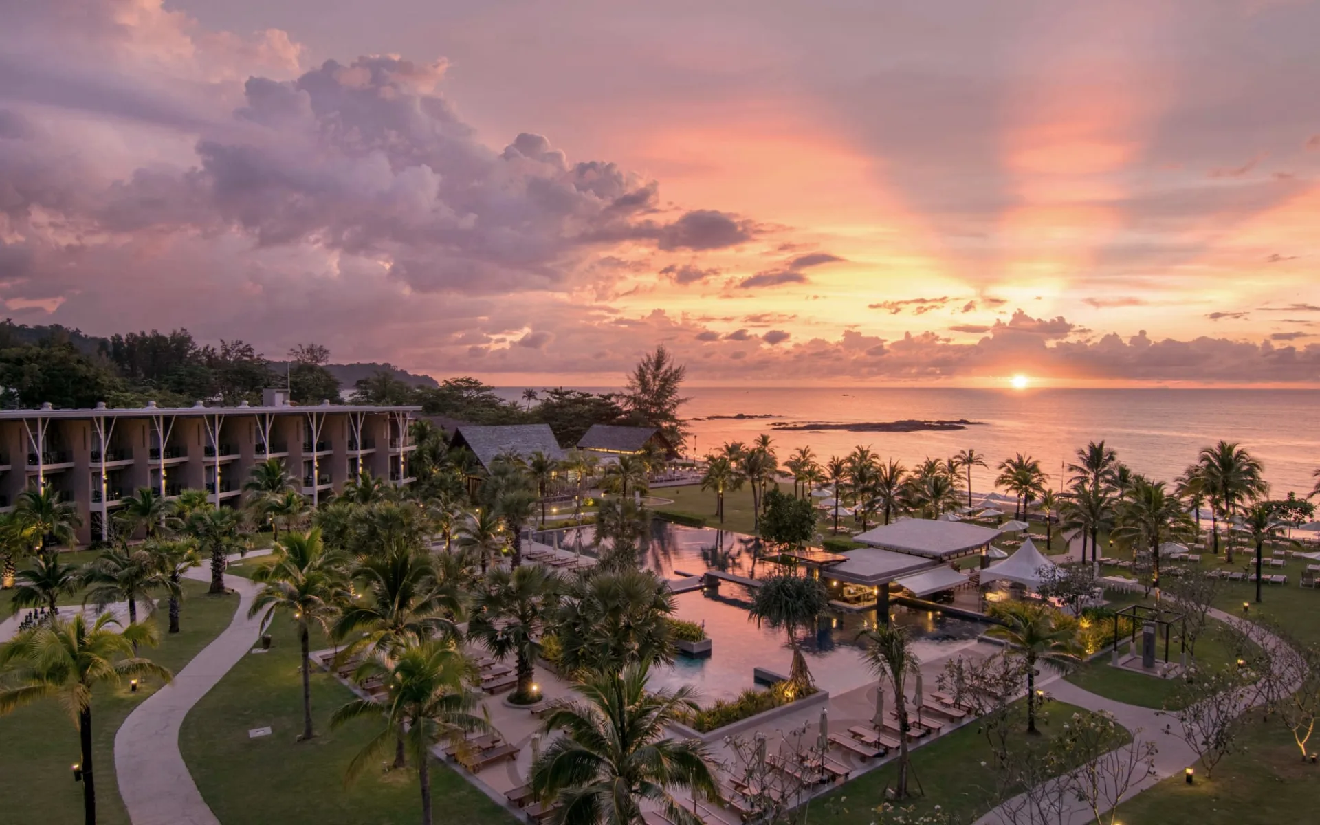 The Sands Khao Lak by Katathani: View at Sunset