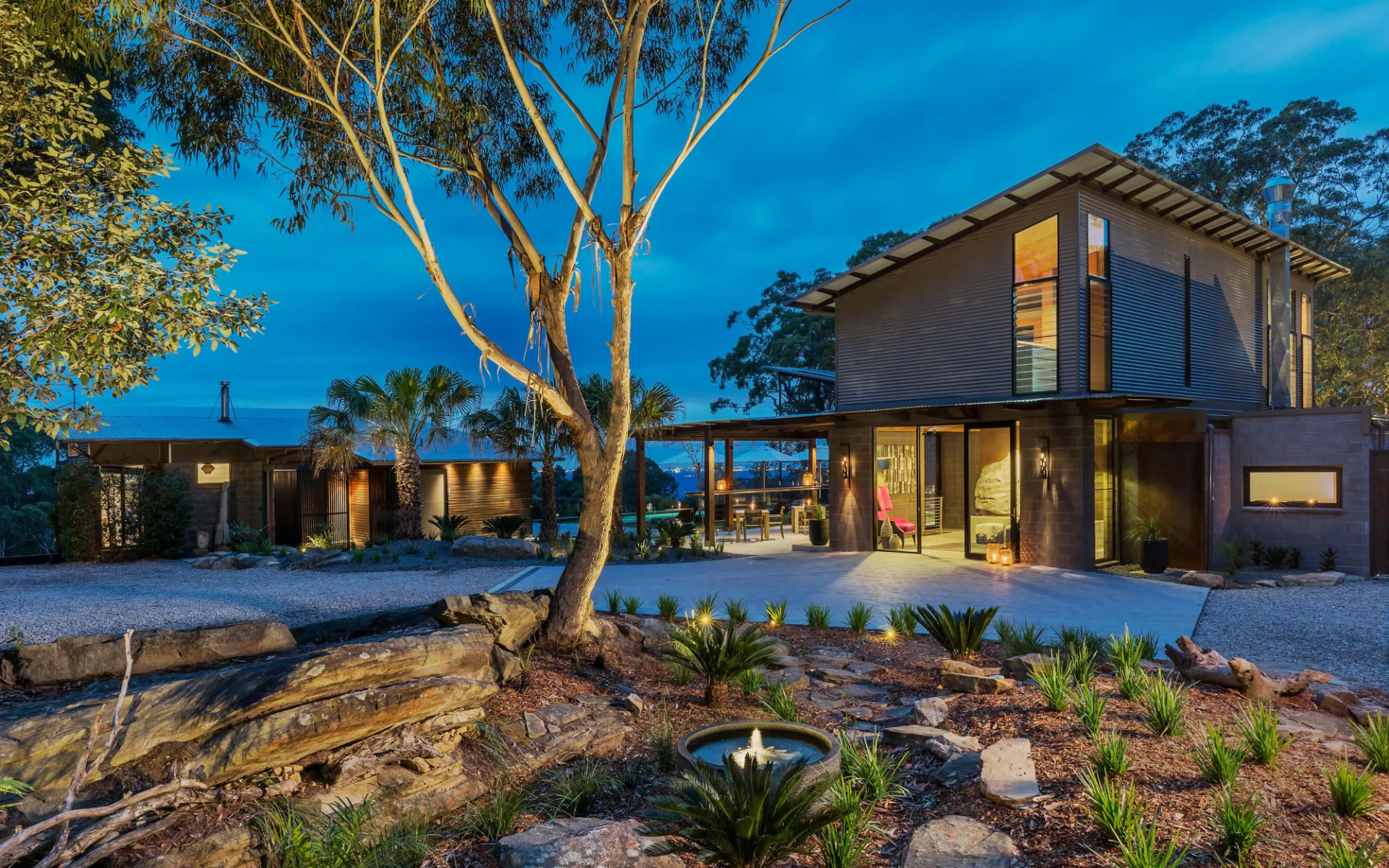 Spicers Sangoma Retreat in Blue Mountains: External Driveway