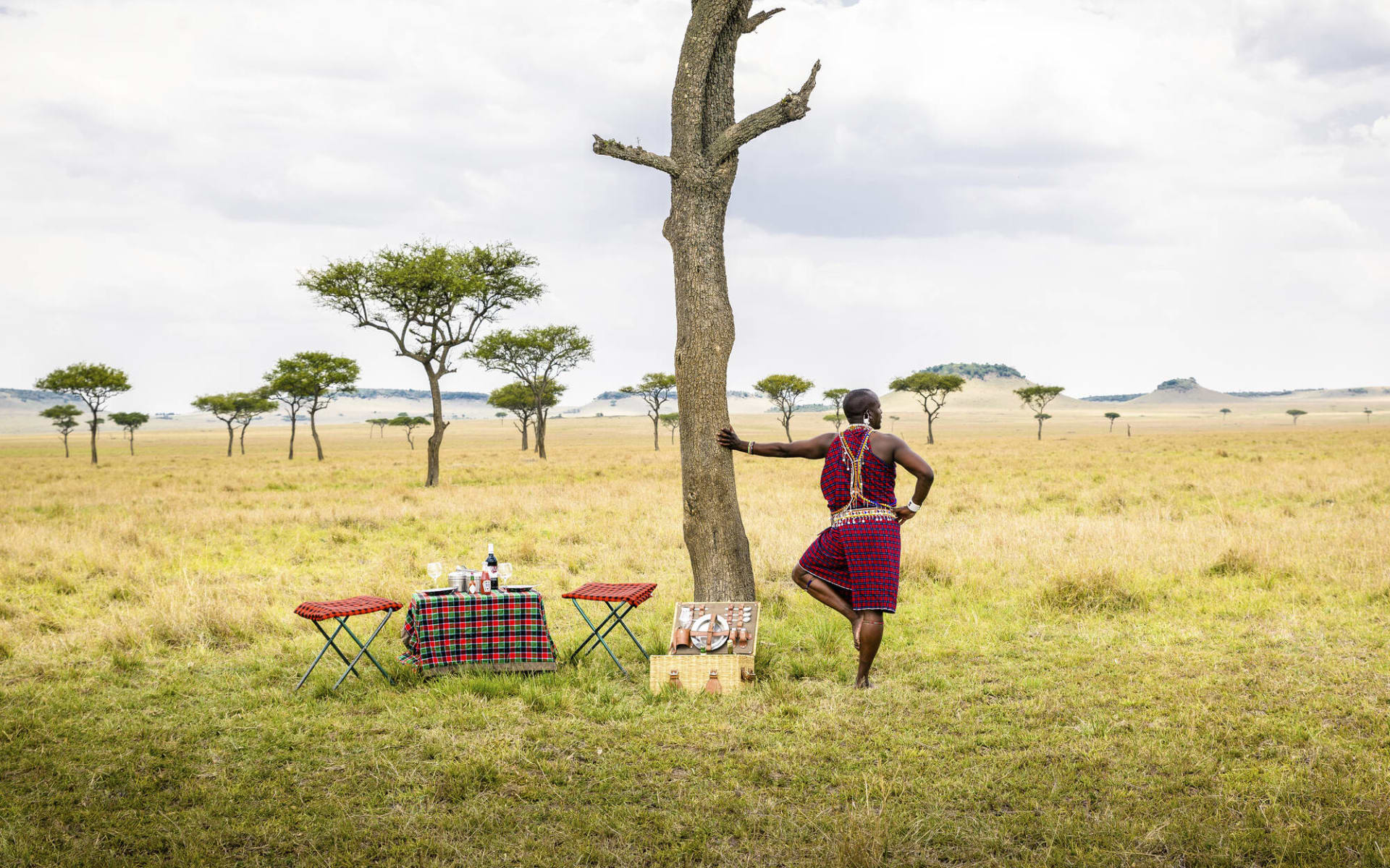 A&K Sanctuary Olonana in Masai Mara: f&b: 