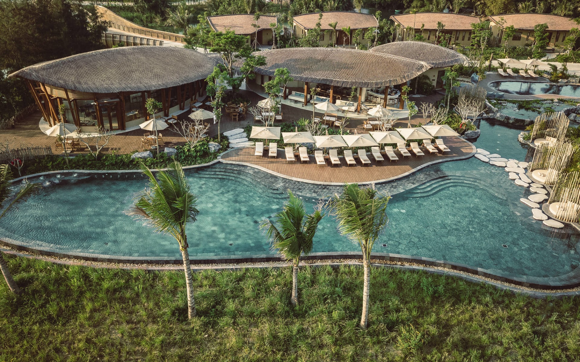 Namia River Retreat in Hoi An:  The Fisherman restaurant