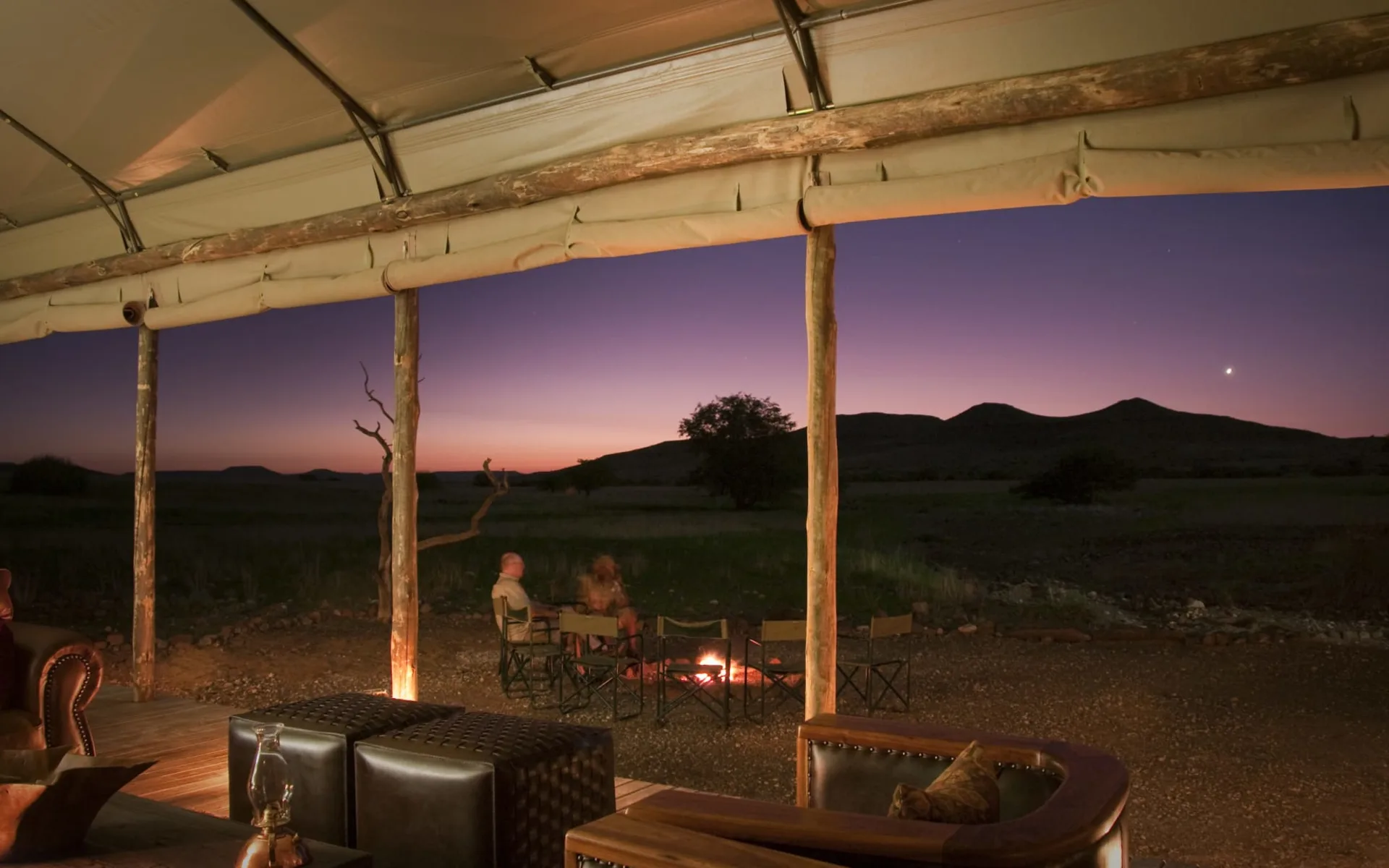 Desert Rhino Camp in Damaraland:  Desert Rhino Camp