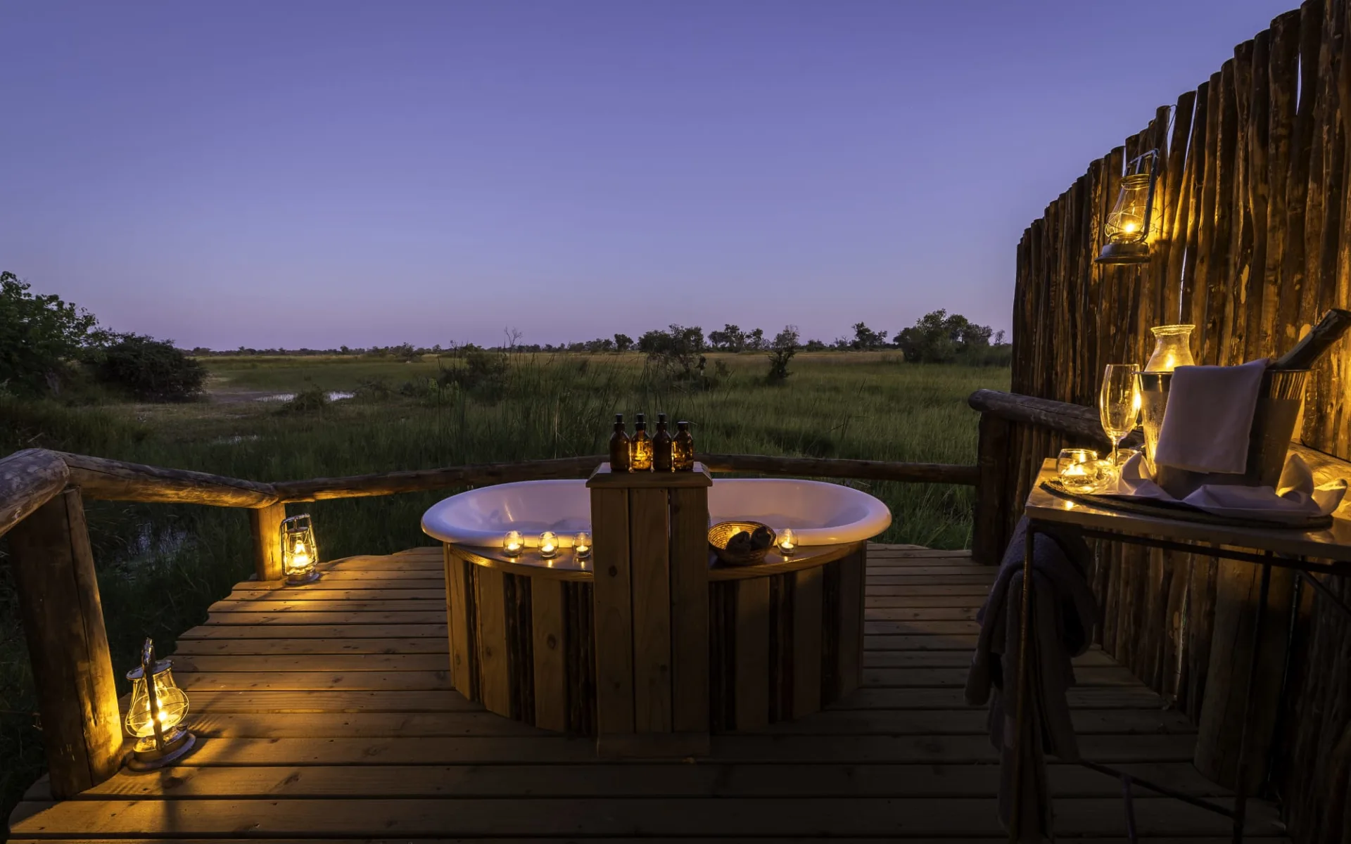 Little Vumbura in Okavango Delta:  Little Vumbura Camp