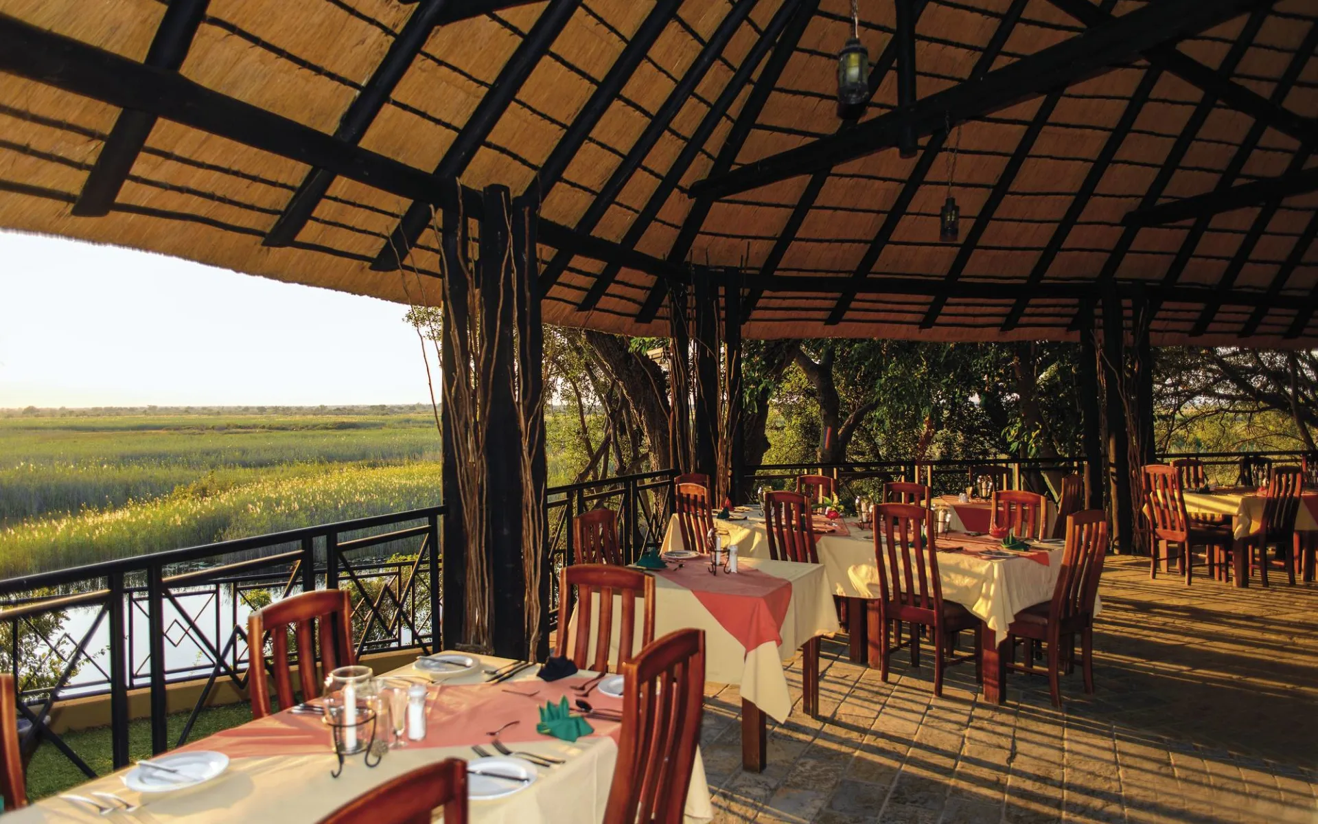 Namushasha River Lodge in Kongola:  NAMUSHASHA