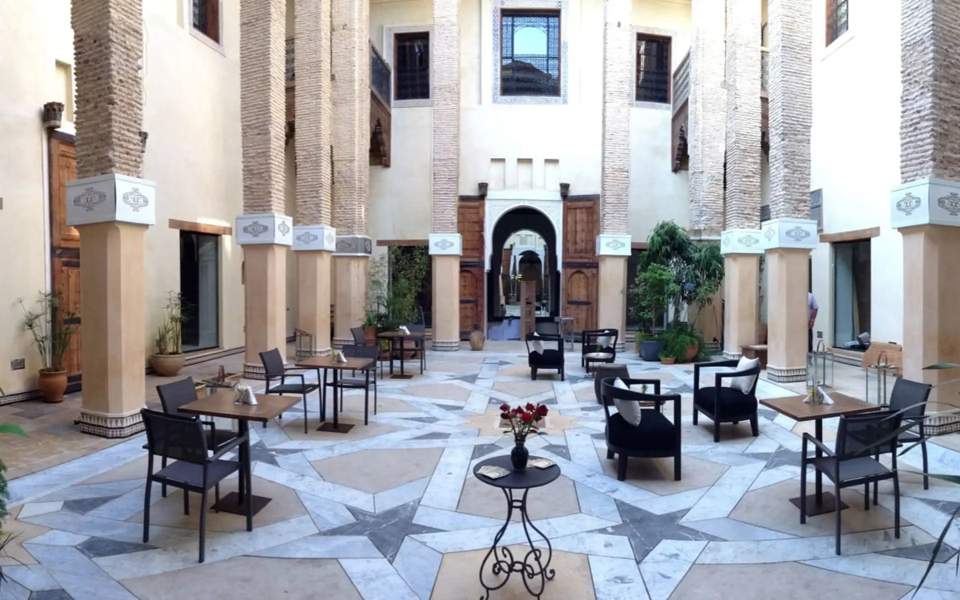 Karawan Riad in Fès:  Patio
