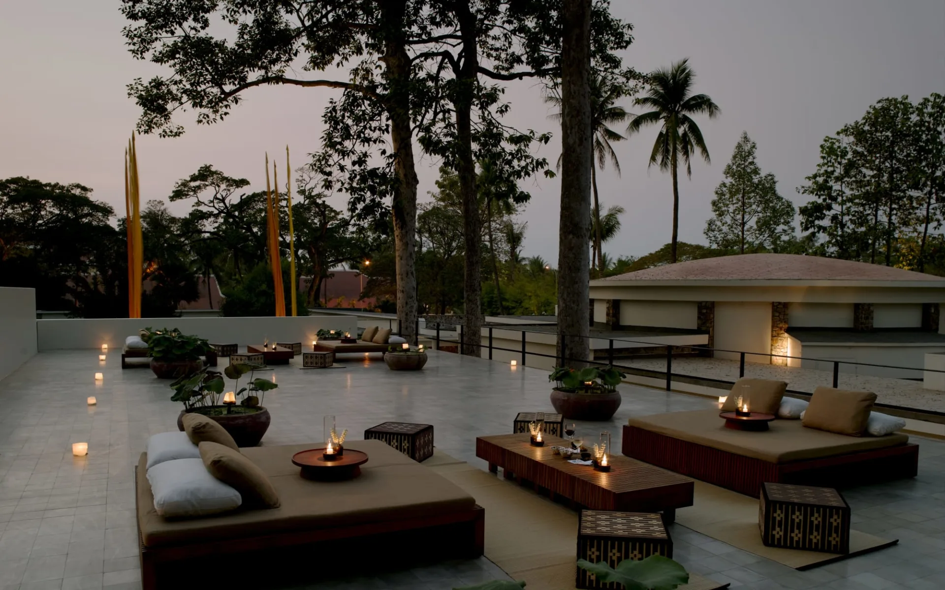 Amansara in Siem Reap: Roof Terrace