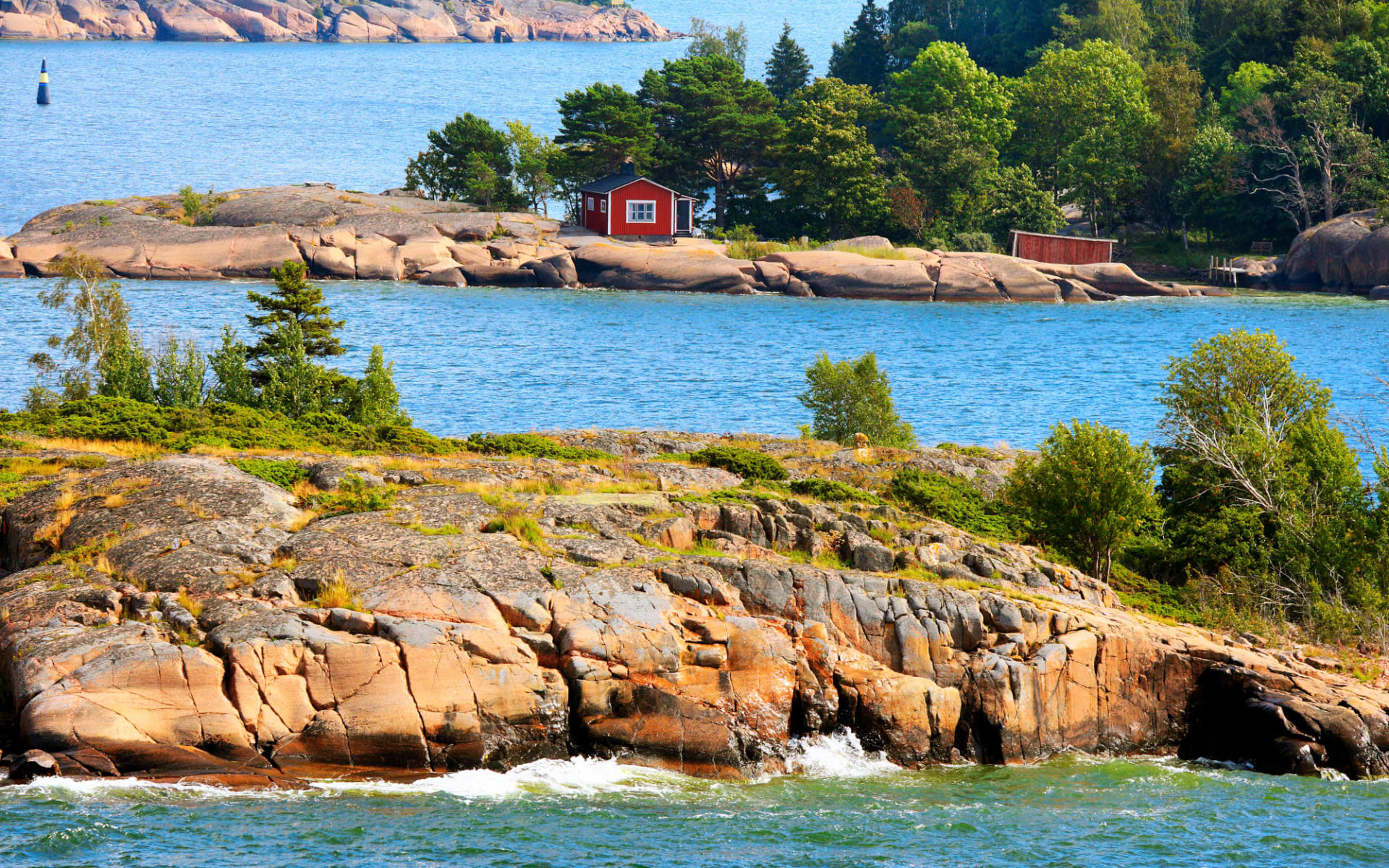 Havsvidden in Åland Inseln: Finnland Aland Archipel