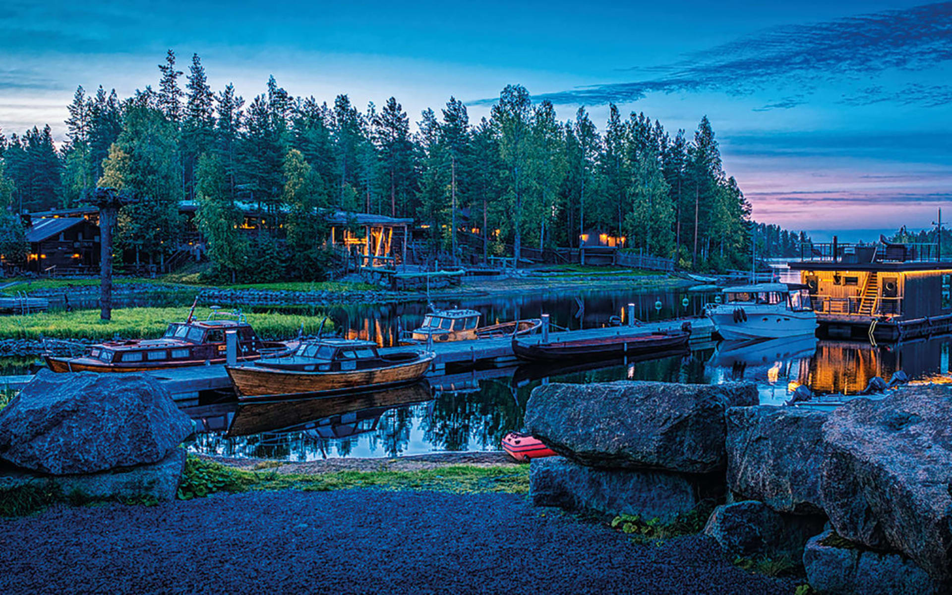 Entspannt aktive Tage am Saimaa-See ab Helsinki: Finnland Aussicht